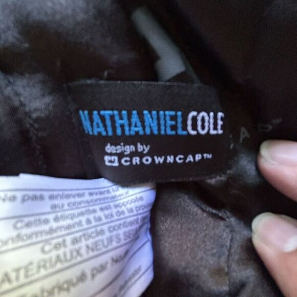 Nathaniel‎ Cole Crowncap Trapper Hat Youth L Gray Faux Fur - Picture 4 of 6